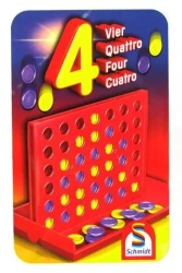 Gra Cztery w rzędzie w metalowej puszce - Schmidt Gry