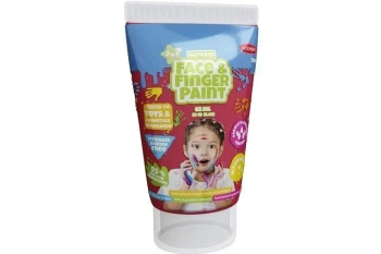 Farba dla malowania palcami czerwona 65ml - Boti