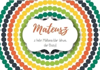 Magnes Imiona - Mateusz - Szaron