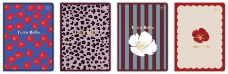 Zeszyt A5/60K kratka M 70g Metallic Tutto (10szt) - INTERDRUK