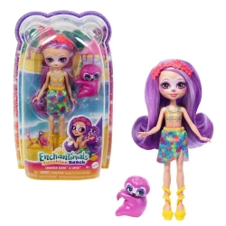 Enchantimals. Lalka Leniwiec + zwierzątko HRX82 - Mattel