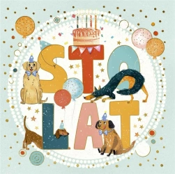 Karnet KW Sto lat Pieski - Henry