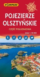 Mapa - Pojezierze Olsztyńskie część południowa - praca zbiorowa