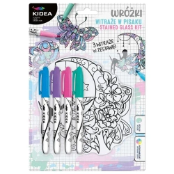 Witraże w pisaku wróżki KIDEA - DERFORM