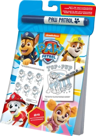 Zestaw kreatywny z magicznym markerem Paw Patrol PW19758 - Kids Euroswan