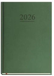 Terminarz 2026 B5 tygodniowy klasyczny zielony - Michalczyk i Prokop