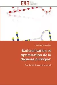 Rationalisation et optimisation de la dépense publique - LEMQEDDEM-H