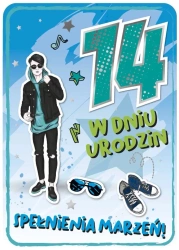 Karnet Urodziny 14 GM-753 - Armin Style