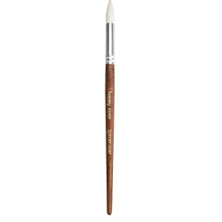 Paczka Pędzel Hobby nr 10 naturalny okrągły 6 sztuk Happy Color