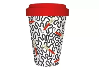 Kubek bambusowy Lipstick Wiggle - Museums & Galleries