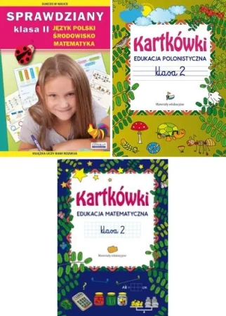 Sprawdziany klasa 2 język polski, matematyka, środowisko + kartkówki - Beata Guzowska, Iwona Kowalska