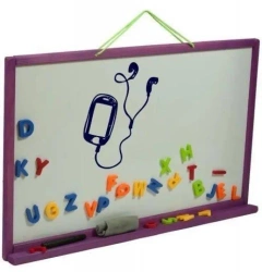 Tablica wisząca kredowa jasnofioletowa - 3toysm