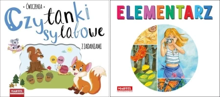 Elementarz + Czytanki sylabowe z zadaniami Katarzyna Michalec PAKIET - Katarzyna Sarna, Piotr Gidlewski