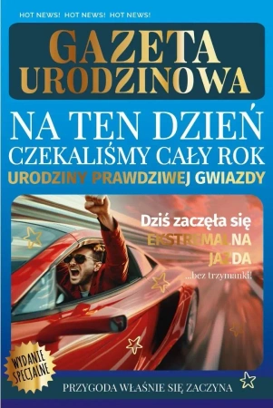 Karnet Urodziny gazeta - Armin Style