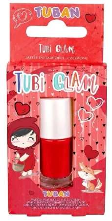 Lakier do paznokci Tubi Glam czerwony - Tuban