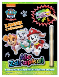 Zawsze z uśmiechem. Psi Patrol. Ale zdrapka - opracowanie zbiorowe
