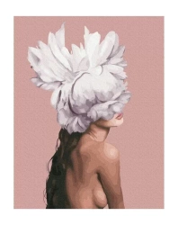 Malowanie po numerach - Ona jest kwiatem 40x50cm - Twoje Hobby