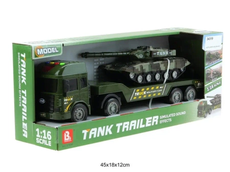 Auto wojskowe z akcesoriami - Mega Creative