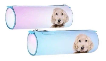 Piórnik tuba 1 zamek Pieski - STARPAK