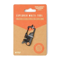 Multitool mini z karabińczykiem 6w1 Explorer - Gentlemen's Hardware