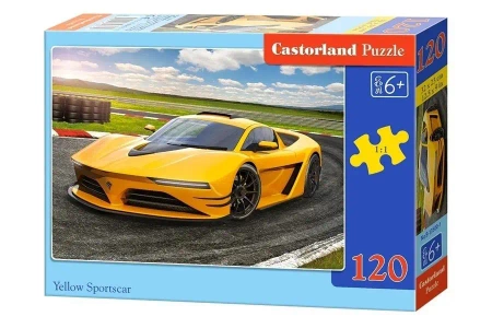 Puzzle 120 Yellow Sportscars CASTOR - Castorland