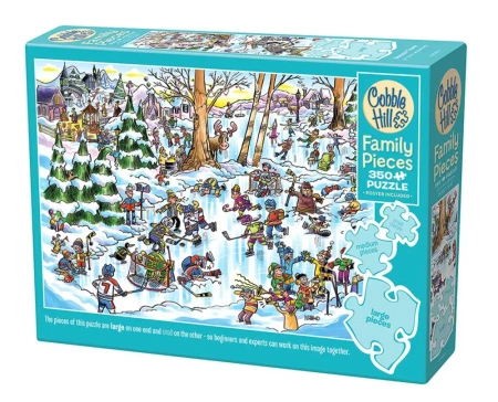 Puzzle 350 Hokejowe miasteczko 112687 - Cobble Hill