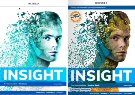 INSIGHT 2E PRE-INTERMEDIATE PODRĘCZNIK + ĆWICZENIA