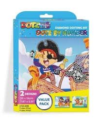 Diamond Dotz - Dotz By Number A Hoy Pirates - Diamond Dotz