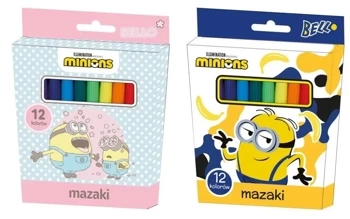 Mazaki 12 kolorów Minionki - Beniamin