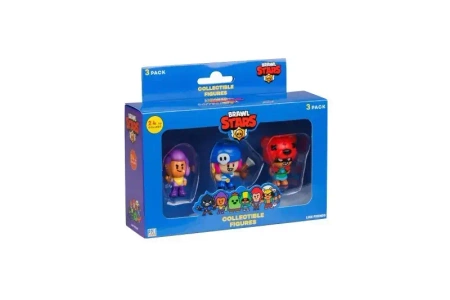 BRAWL STARS figurki 3pak wer.D 12160