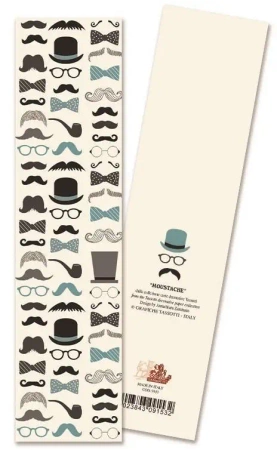 Zakładka do książki Moustache opakowanie 2 sztuki - Tassotti