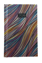 Terminarz 2026 tygodniowy 8x13cm metalic MIX - Artsezon