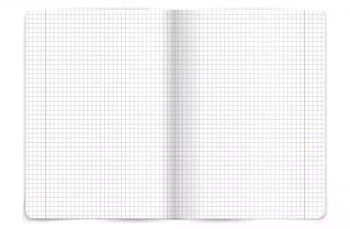 Zeszyt A4/60k kratka 70g Rainbow czarny Her Fol A 5