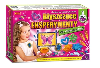 Błyszczące eksperymenty dla dziewczynek - Ranok-Creative