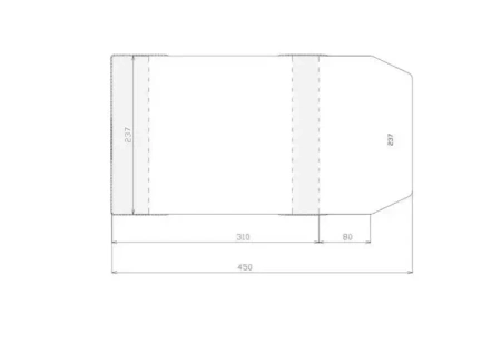 Okładka regulowana 237x390mm (50szt) - Sztapel