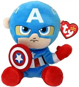 Beanie Babies Soft. Marvel Capitan America 15cm - Meteor