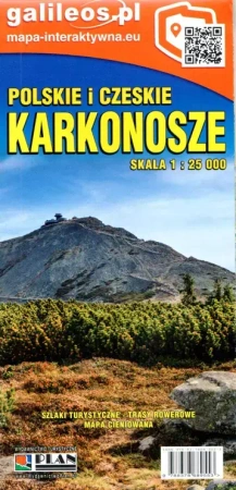 Mapa - Karkonosze Polskie i Czeskie 1:25 000 - praca zbiorowa