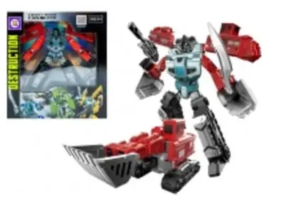 Robot destruction ładowarka czerwona 7/7 - Pro Kids