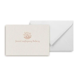 Mini kartka Jesteś najlepszą Babcią - Grupa Kreatywna