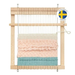 Zestaw kreatywny krosno drewniane ramka do tkania - MICKI