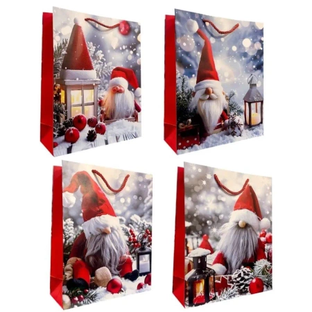 Torebka prezentowa S Boże Narodzenie mix - Ju-Piter