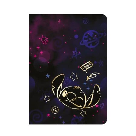 Zeszyt A5 32k.kratka Disney Gold Stitch wzór 1 - PATIO