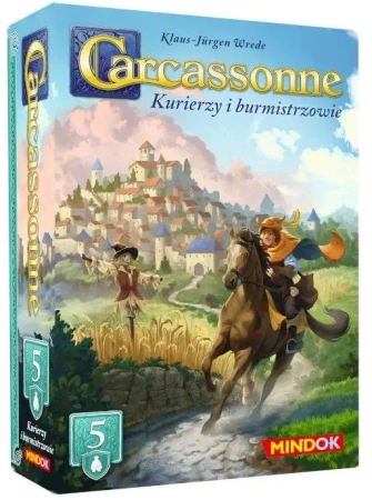 Carcassonne 3 Kurierzy i Burmistrzowie Edycja 5 - Bard Centrum Gier