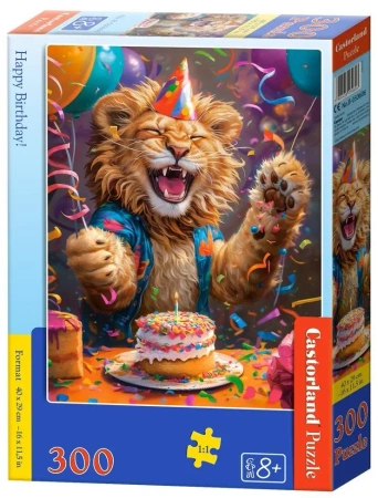 Puzzle 300 Happy Birthday! CASTOR - Castorland
