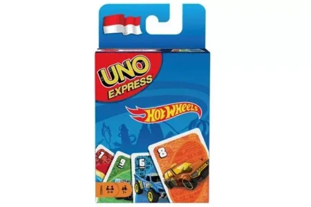 UNO Gra karciana Hot Wheels - Mattel