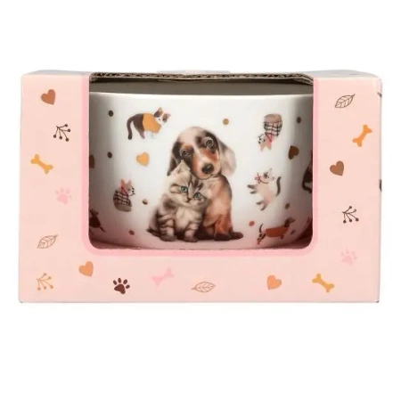 Miseczka w ozdobnym pudełku Top Model Fur Ever Friends 13867A - DEPESCHE