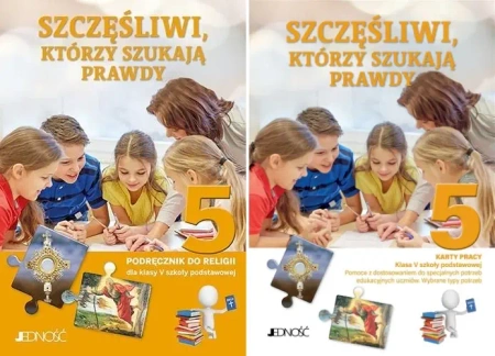 Pakiet: Szczęśliwi, którzy szukają prawdy. Podręcznik/ Szczęśliwi, którzy - ks. dr K. Mielnicki, E. Kondrak