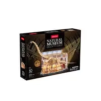 Puzzle 3D led natural museum Brachiozaur - Cubic Fun