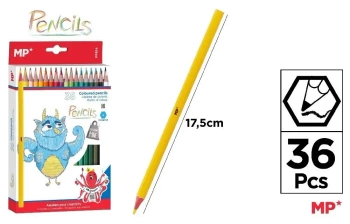 Kredki ołówkowe 36 kolorów - MP Main Paper