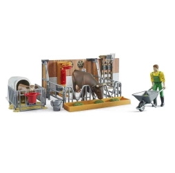 Obora z figurkami i akcesoriami - Bruder